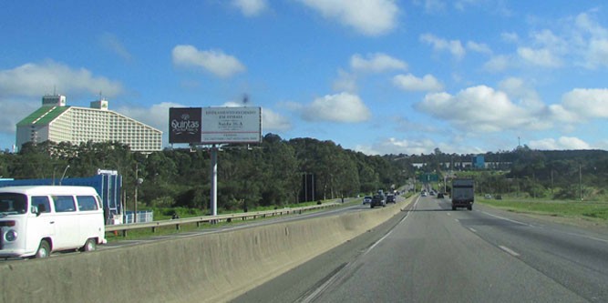 Painel Rodoviário Rod. Fernão Dias km 37,9 – Atibaia/SP