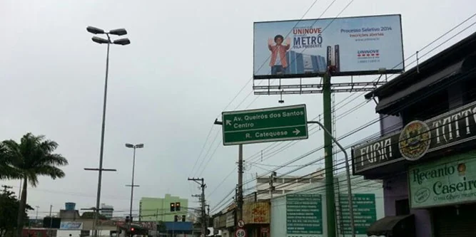 Santo André - Av. Industrial Frente Shopping Grand Plaza
