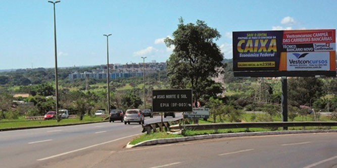 brasilia Via estrada Torto